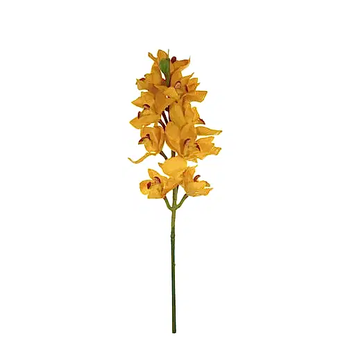 Yapay Orkide Çiçeği - Cymbidium Tek Dal