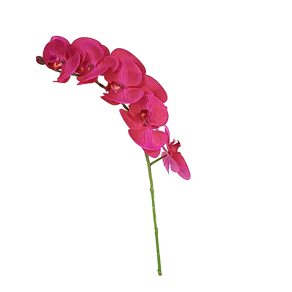 Yapay Orkide Çiçeği - Phalaenopsis Tek Dal